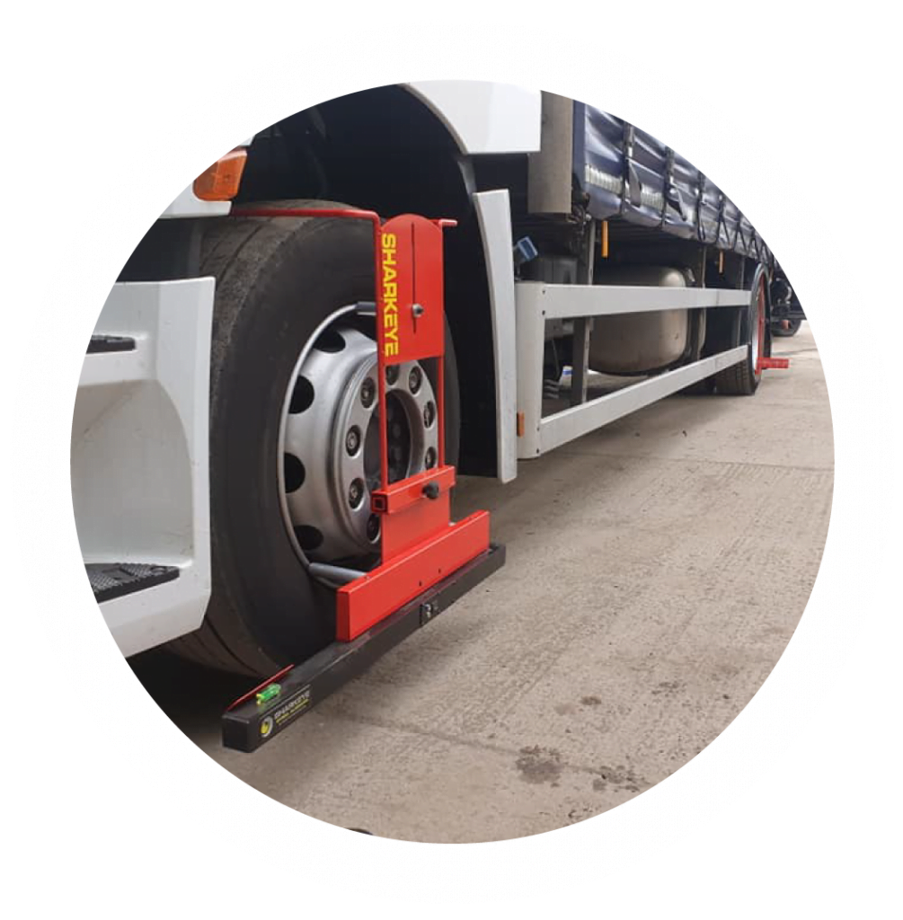 Inline Wheel Alignment Mobile wheel alignment services